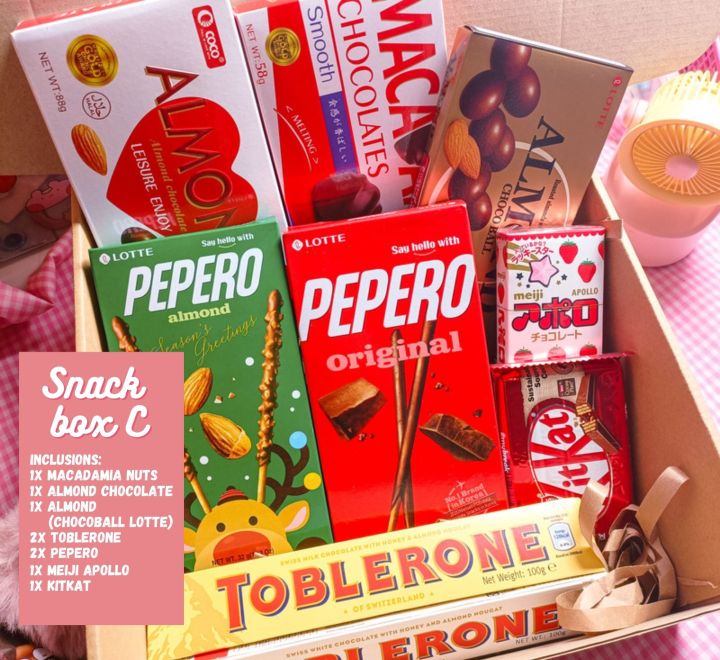 Snack Box Gift boxes Netflix and chill boxes Lazada PH
