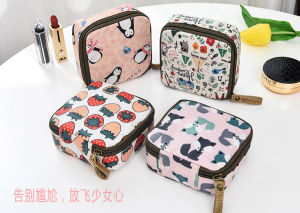 Women Girls Storage Bag Sanitary Pad Pouch Napkin Cosmetic Bags Perempuan Girls Kosmetic Bags Organizer girls