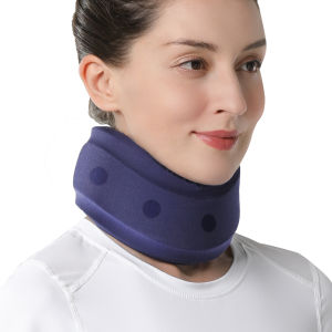 VELPEAU Neck Support Soft Neck Brace Foam Cervical Collar Relieves Pain & Pressure in Spine For Sleep