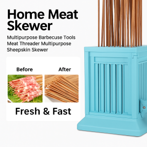 BBQ Skewer Tool Multipurpose Meat Skewer Home Use Skewer Barbecue Tools Lamb Skewer Special Meat Slicer