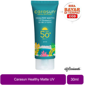 CARASUN Sunscreen Healthy Matte UV Protector 70ml | 30ml | SPF 50+ PA++++ | Normal-Oily Skin | Non Acnegenic Cerianti