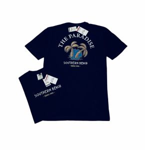 Kaos Distro Erigo Pria Wanita Warna Navy