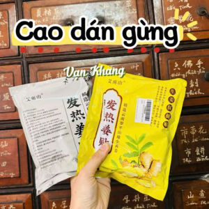 Cao Dán Gừng 100 miếng (Túi Xé)