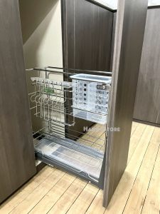 Soft Close Kitchen Cabinet Two Layers/ Three Layers Pull Out Basket with Soft Closing Slide