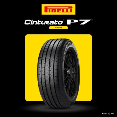 [บริการติดตั้งฟรี] 225/50R18 PIRELLI ยางรถยนต์ (*) รุ่น CINTURATO P7(C2)(Runflat) (ขอบ 18 ยางรันแฟลต) จัดส่งฟรี