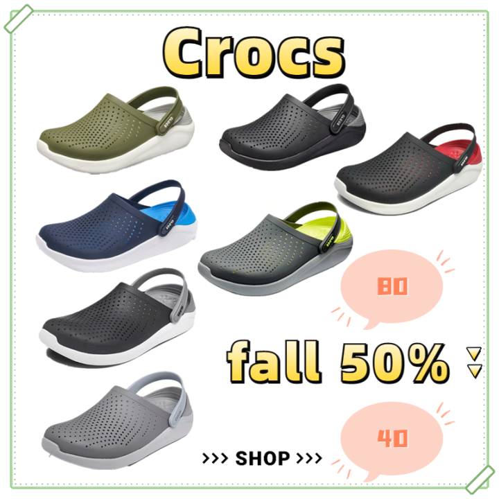 [Malaysian stock] Crocs Literide men's and women's outdoor casual