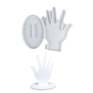 Flexible DIY Silicone Mold For Crafting Unique Display Stands Perfect For Designers And Home Decors Enthusiasts