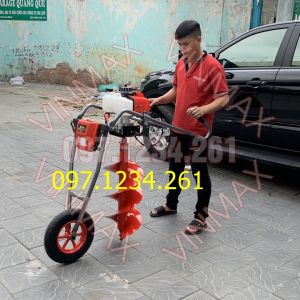 Máy khoan đất công suất cao Mitsu tại Bình Định