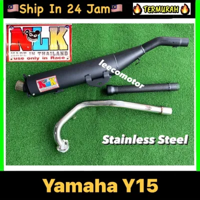Y15ZR EXHAUST NLK CUTTING STANDARD 32MM YAMAHA Y15 YSUKU Y 15 V1 V2 EKZOS EXZOS STANDARD RACING STD EXHAUST SAMA APIDO