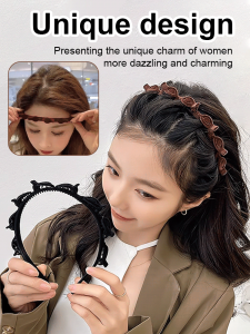 Hair Accessories Sophistication Beautiful Headband Sense of Style High Quality Flocking Material