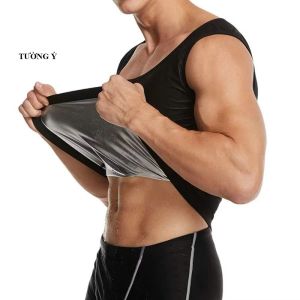 Áo Sinh Nhiệt Đốt Mỡ Dành Cho Nam Giảm Béo eo Phù Hợp Với Tập Gym Và Nhiều Hoạt Động Khác DÀnh Cho Nam