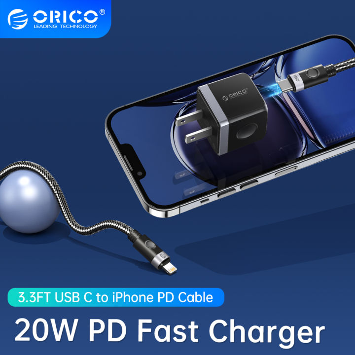 ORICO Bộ Sạc USB Type C 100W GaN Macbook Máy Tính Bảng Điện  Thoại Sạc Nhanh Cho iPhone 13 Pro Max 12 11 Samsung Xiaomi