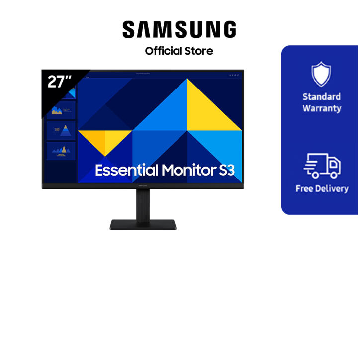 Samsung Essential Monitor S3 S30GD FHD| LS24D300GAEXXS | LS27D300GAEXXS ...