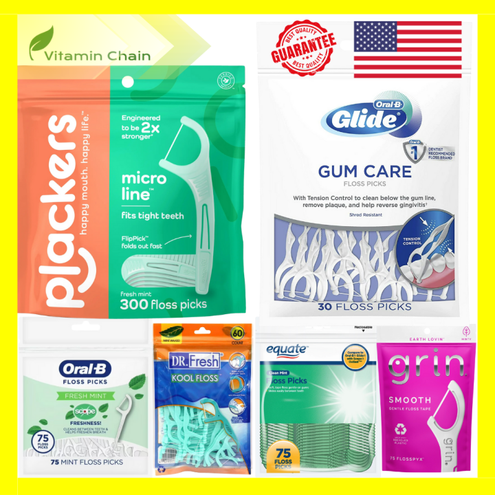 Plackers Dental Picks Flossers (and OTHER BRANDS)