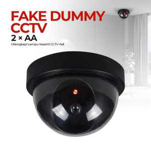 KALLA 4 PCS Kamera Cctv Tiruan bohongan Murah Pengintai fake Dummy Surveillance Camera - 15360