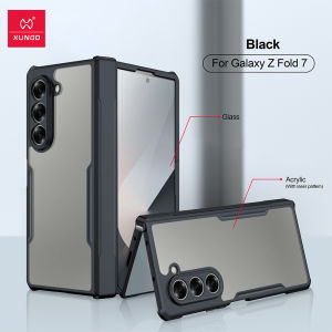 For Samsung Z Fold 7 Case XUNDD Shockproof Bumper Protective Case Transparent Phone Cover Luxury Casing For Samsung Galaxy Z Fold 7 Z Fold7