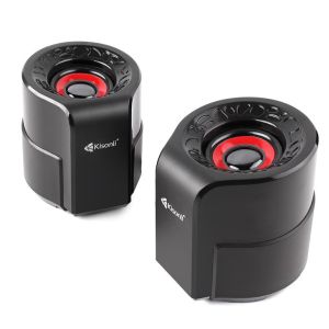 Speaker Kisonli Laptop / Komputer A909 Ergonomic Design & Volume Control - KMS