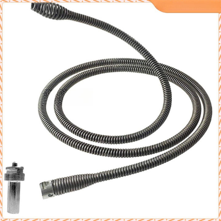 Spring Pipe Drain Cleaner with Drill Connector Drain Auger for Shower ...