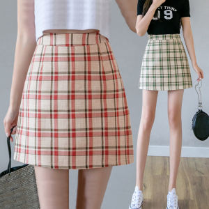 KARAKOREA 828 Mia Skirt/Korean Mini Skirt/Rok Pendek/Motif Kotak Kotak Gaya Korea
