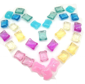 50pcs Liquid Laundry Pods Detergent Laundry Beads Detergent Capsules Ball Wash Beads Long Fragrance