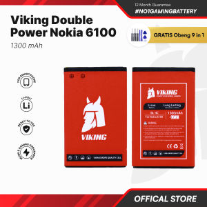 VIKING Baterai Nokia BL-4C BL4C - 1202 - 1661 - 1662 - 2220 - 5100 - 6100 - 6300 Double Power