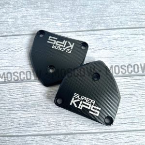COVER TUTUP SUPER KIPS SET KAWASAKI NINJA R RR SS FULL CNC ORIGINAL SEPASANG TUTUP SUPERKIPS KANAN KIRI TUTUP KUPING KUPINGAN SEGITIGA VARIAN WARNA ALUMINIUM ALLOY 6061 T6 Cover Super Kips Ninja 2T Ninja R Ss Rr Zx Tutup Super Kips Ninja 2Tak TANPA BAUT