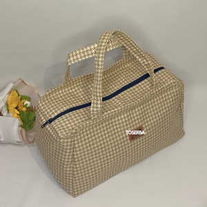 Tas Travel Bag Wanita Travelbag Lipat Kain Goni Sintetis Koper Jinjing Jumbo Kain Goni