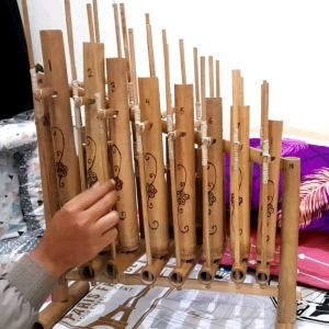 Angklung Ukuran Sedang 8 Nada Untuk Sd/Smp