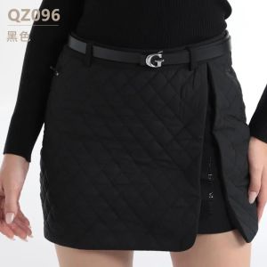 PGM Golf Womens Cotton Short Skirt Autumn and Winter Warm A-line Half Body Wrap Hip Skirts QZ096