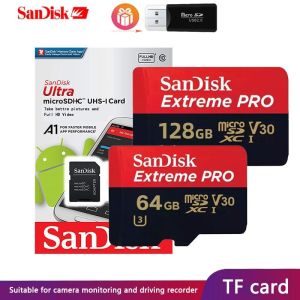 Sandisk SD Card Micro Memory Card 512GB 256GB 128GB 64GB 32GB Ultra A2 Class10 UHS-1 Flash Card for CCTV/phone/computer