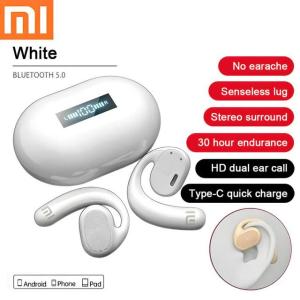 Xiaomi TWS Bone Conduction Wireless Headphones Noise Reduction Earbuds Bluetooth Earphone 9D Stereo Sports Waterproof Headset