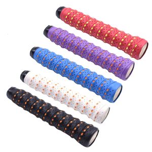 Tennis Badminton Racket Overgrip Anti-Slip Absorbent Tennis Handle Grip Squash Racque Overgrip Winding Strap