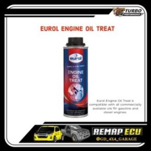 EUROL ENGINE OIL TREAT (250ml) Compatible with all commercially available oils for gasoline and diesel engines
