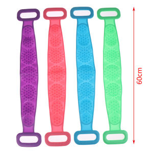 Ginca Magic Silicone Brushes Bath Towels Rubbing Back Mud Peeling Body Massage Shower