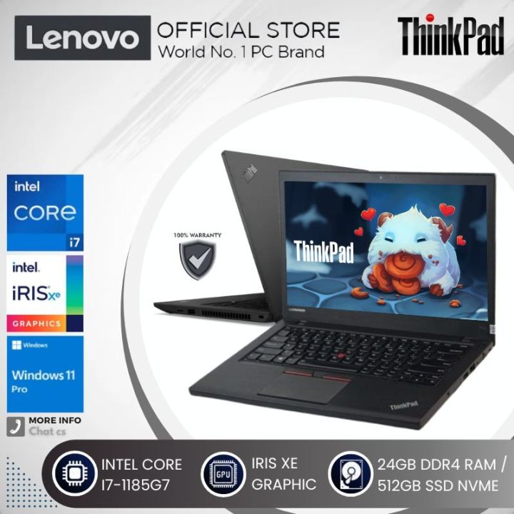 Lenovo ThinkPad T14 Gen 2 i7 Gen11 | RAM 24GB | SSD 512GB | FHD