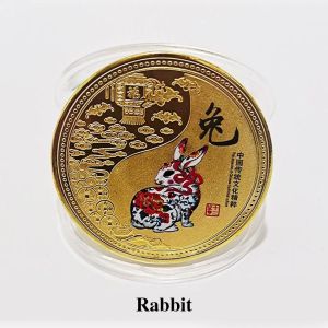 New Year Gold Souvenir Coins Lucky Animal Horse Silver Collectible Coins Challenge Coin Chinese Lucky Coin 2026 New Year Of The Horse Chinese Zodiac Souvenir Coin Fortune Collection Gifts With Protective Case
