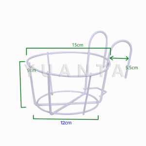 YUANTA ที่แขวนกระถางต้นไม้แบบเหล็ก กระถางแขวนผนัง  flower stand