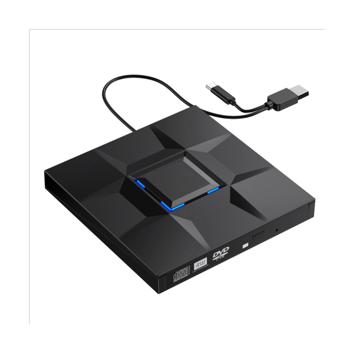 External CD and DVD Player Game Burner DVD External USB 3.0 Type C CD ...