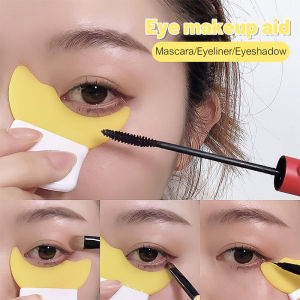 WOOLOVE 1Pc Multi-Function Eye Makeup Auxiliary Tool Eyeliner Applicator Guide Reusable Cosmetic Eyelash Makeup Tool for Beginne