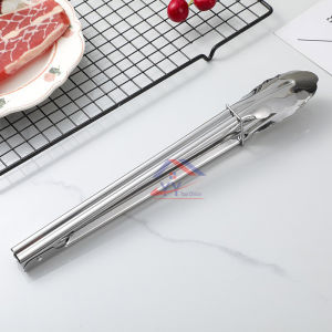 Stainless Steel Food Clip BBQ Tongs Tweezer Food Tong Penyepit Makanan Cooking Tong Kitchen Cooking Food Serving Utensil