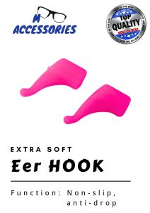 Silicone Anti Slip Safety Ear Hook For Glasses Soft Fixed Ear Hook Sport Sunglasses Cangkuk Cermin Mata Tak Licin Child
