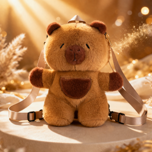 Balo Mini Hình Gấu Cute – Túi Đeo Lưng Nhỏ Gọn Vải Mềm Balo Thú Bông Dễ Thương