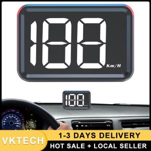 GPS KMH MPH HUD Digital Speedometer Head Up Display Speed Meter Big Font Speed Car Electronics Accessories