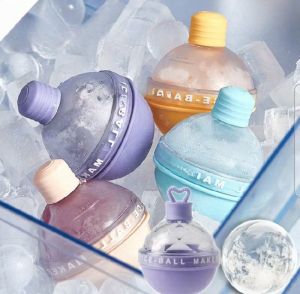 Dapat 4 pcs ZL101669 Light Bulbs Ice Molds