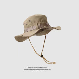 Men & Women Sun Hat Wide Brim Breathable Fishing Cap Mens Bucket Hats Hiking Jungle Hat Summer Outdoor Caps