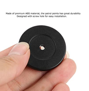 Patrol checkpoint tag 30mm for Guard Patrol System Checkpoint tag (BLACK COLOR)