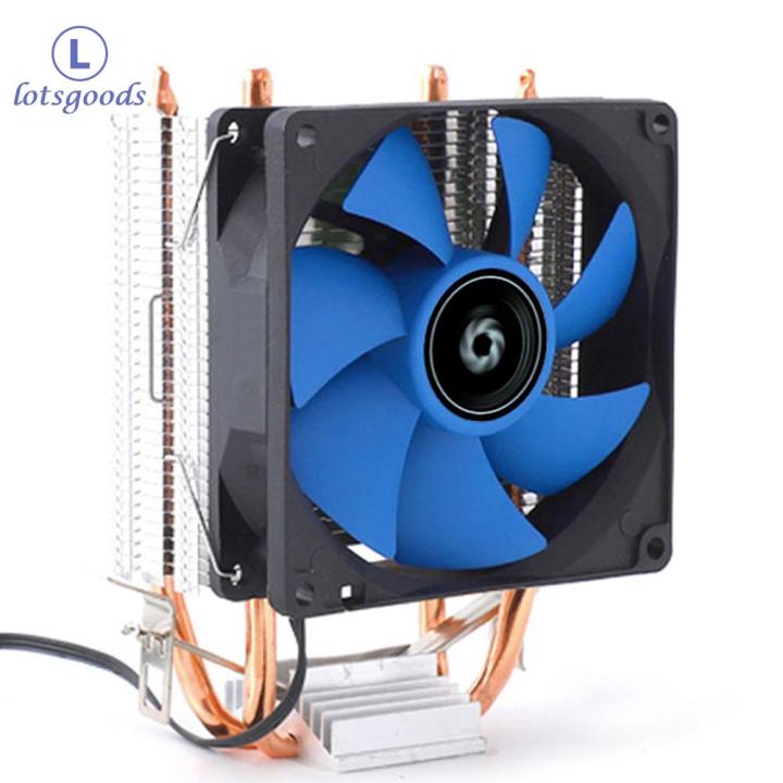 X200 CPU Cooler Radiator 2 Heatpipe 3Pin 2000RPM Cooling Fan for Intel ...