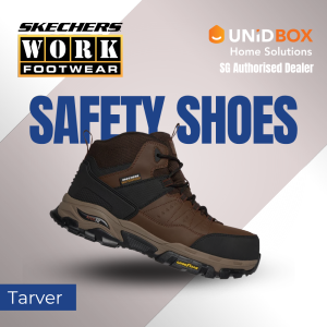 Skechers Work Arch Fit Tarver CT 200161W Waterproof Composite Toe Safety Shoes | Wide Fit