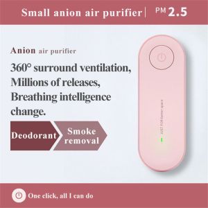 7G (LOCAL SELLER - READYSTOCK!) Negative ion air purifier Household Room Kitchen in addition to formaldehyde oil smog pm 2.5 smoke sterilization machine Small mini