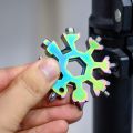 Saker 18-in-1 Snowflake Multi-Tool, 18 In 1 Incredible Tool ｜2025 Christmas Snowflakes Tool – Easy N Genius - Saker 18-in-1 Stainless Steel Snowflakes Multi-Tool (SAKER RAINBOW COLOR). 